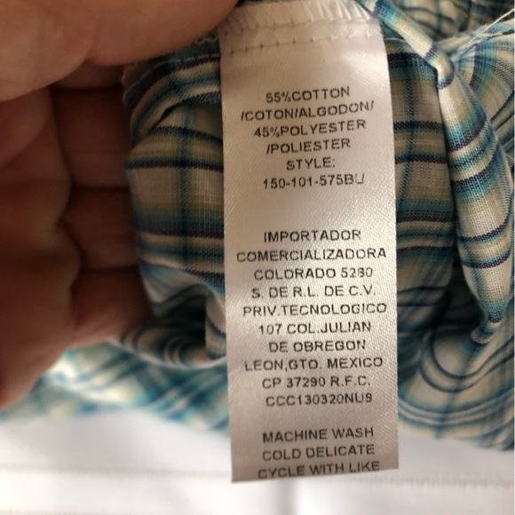 Roper Pearl Snap Plaid Western Shirt - Picture 12 of 13